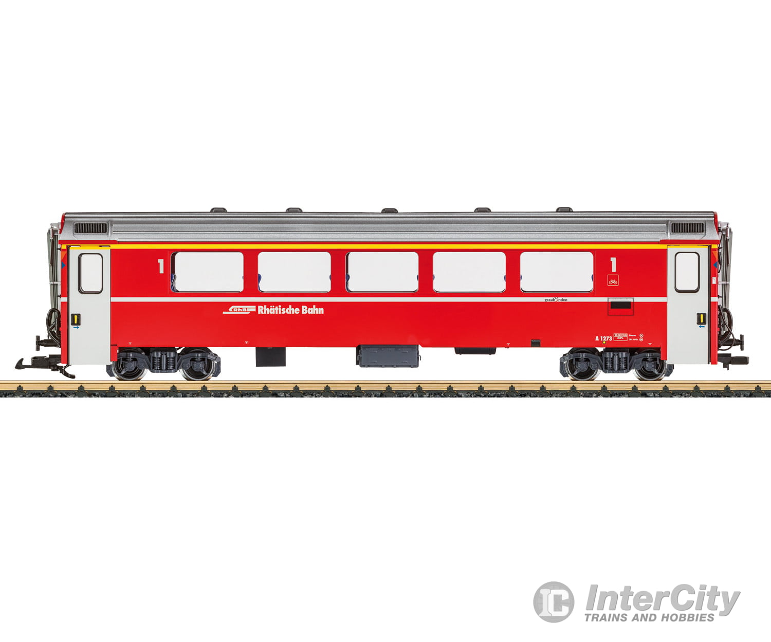 LGB 35513 RhB Mark IV Express Train Passenger Car, 1st Class - Default Title (IC-LGB-35513)