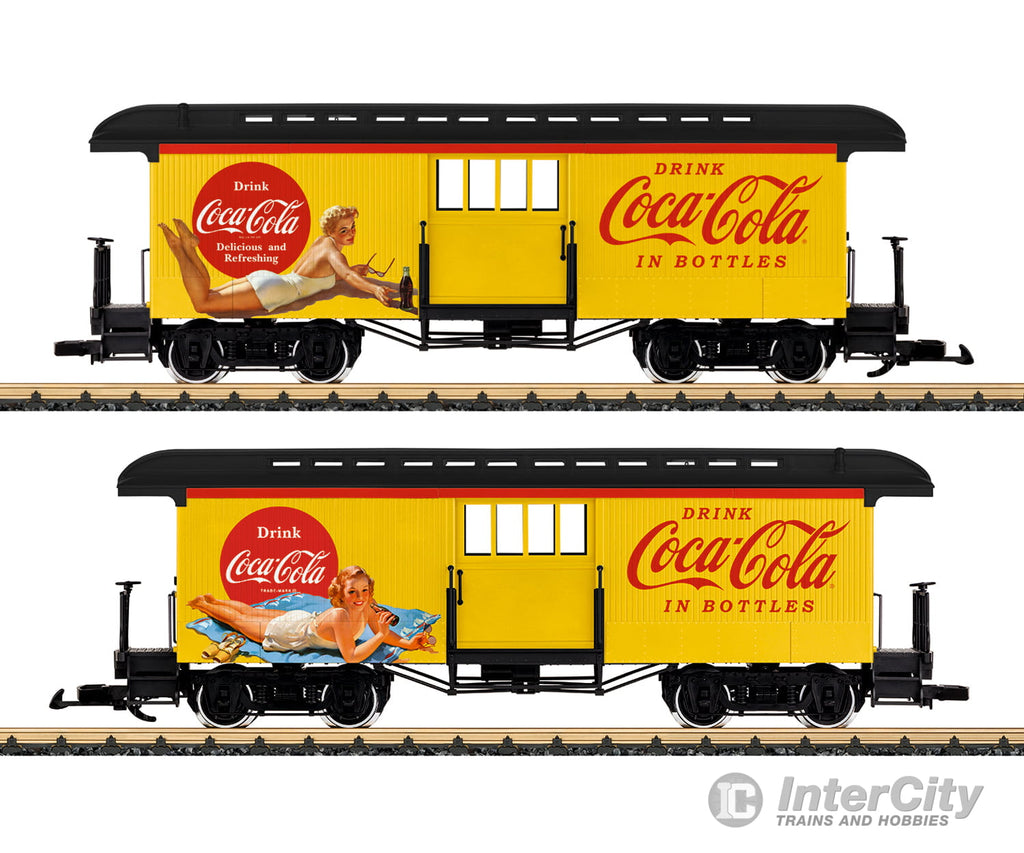 Lgb 36847 G Coca-Cola® Baggage Car Freight Cars