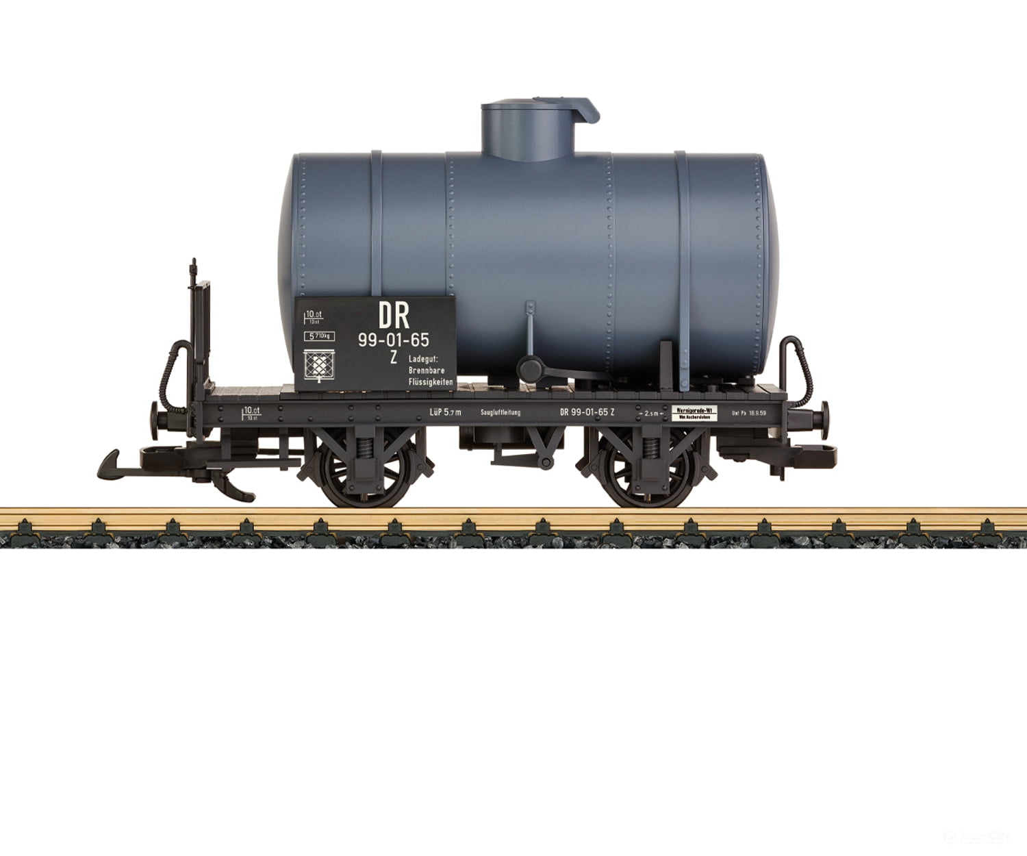 LGB 40556 G DR Tank Car European Freight Cars