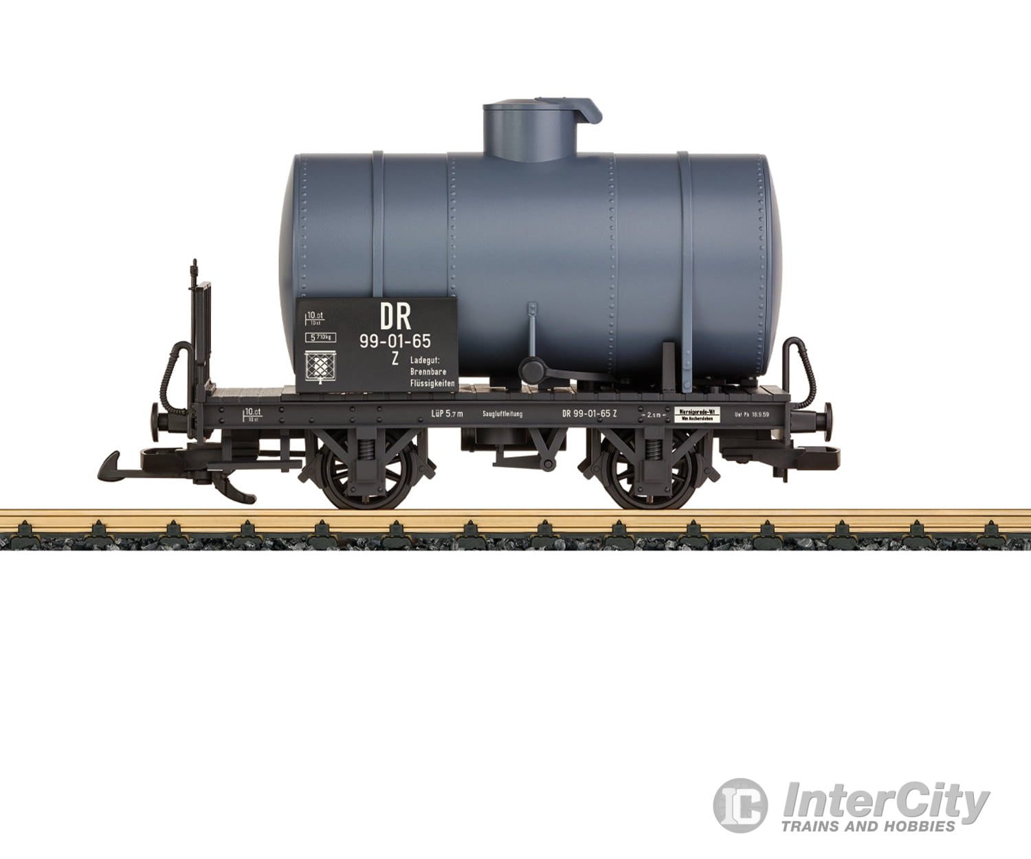 LGB 40556 G DR Tank Car European Freight Cars