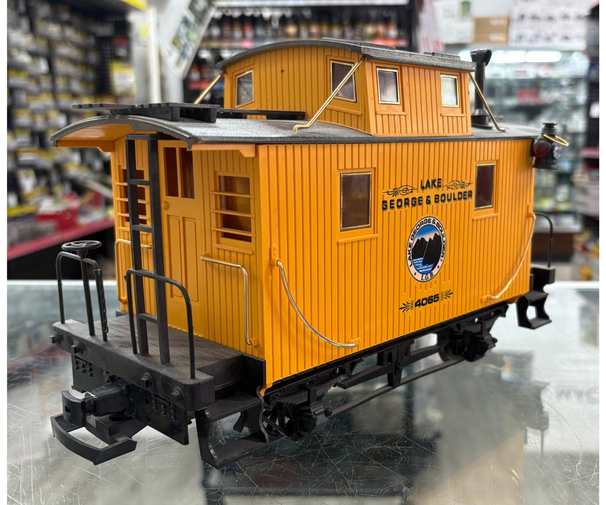 LGB 4065-L01 G Lake George & Boulder Caboose Limited Edition 4065 - Freight Cars