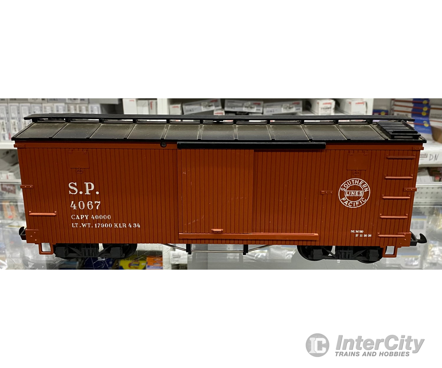 LGB 4067 G Box Car Southern Pacific (SP) 4067 Freight Cars