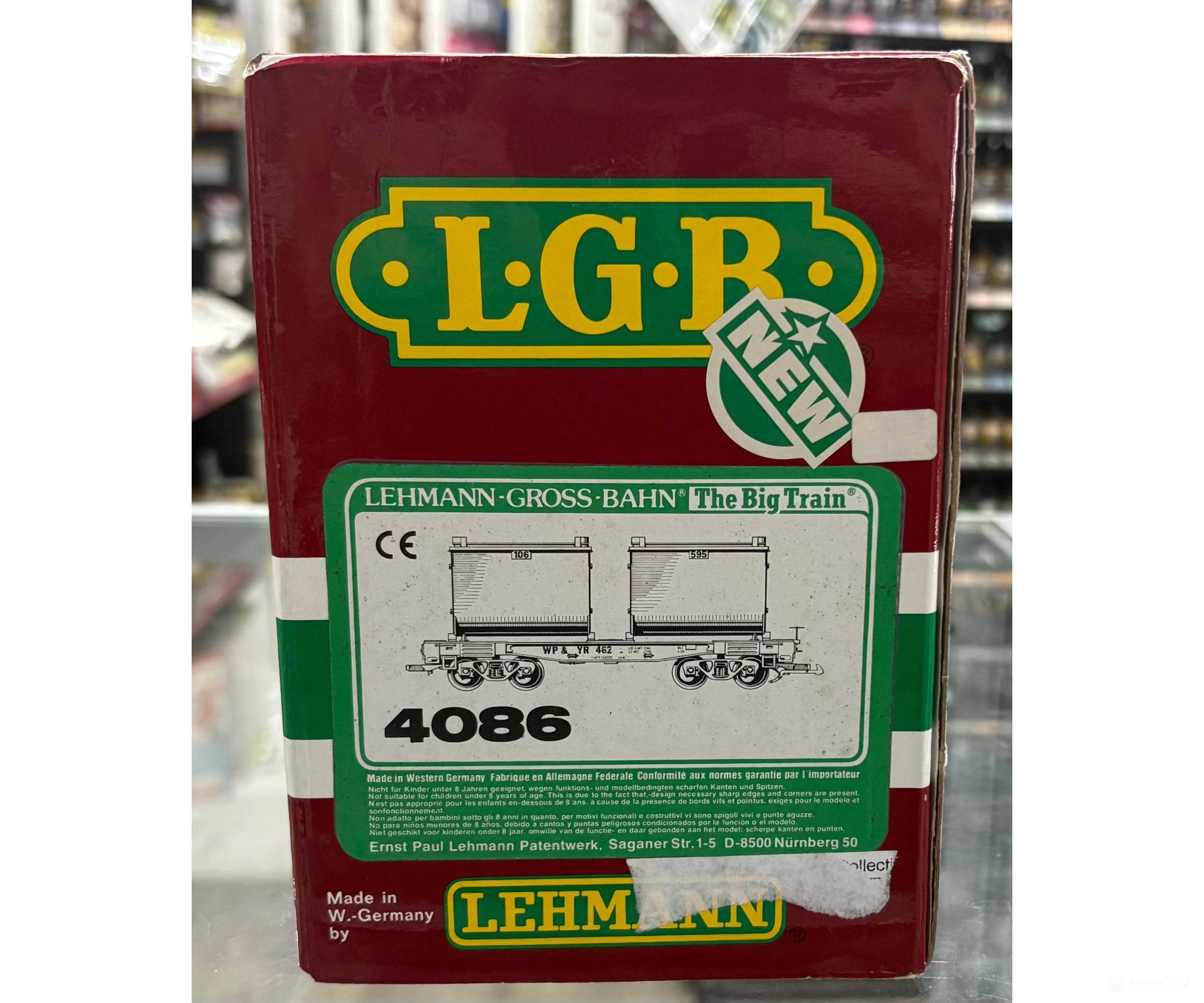 LGB 4086 G Dual Ore Freight Car White Pass & Yukon (WPY) 462 - Freight Cars