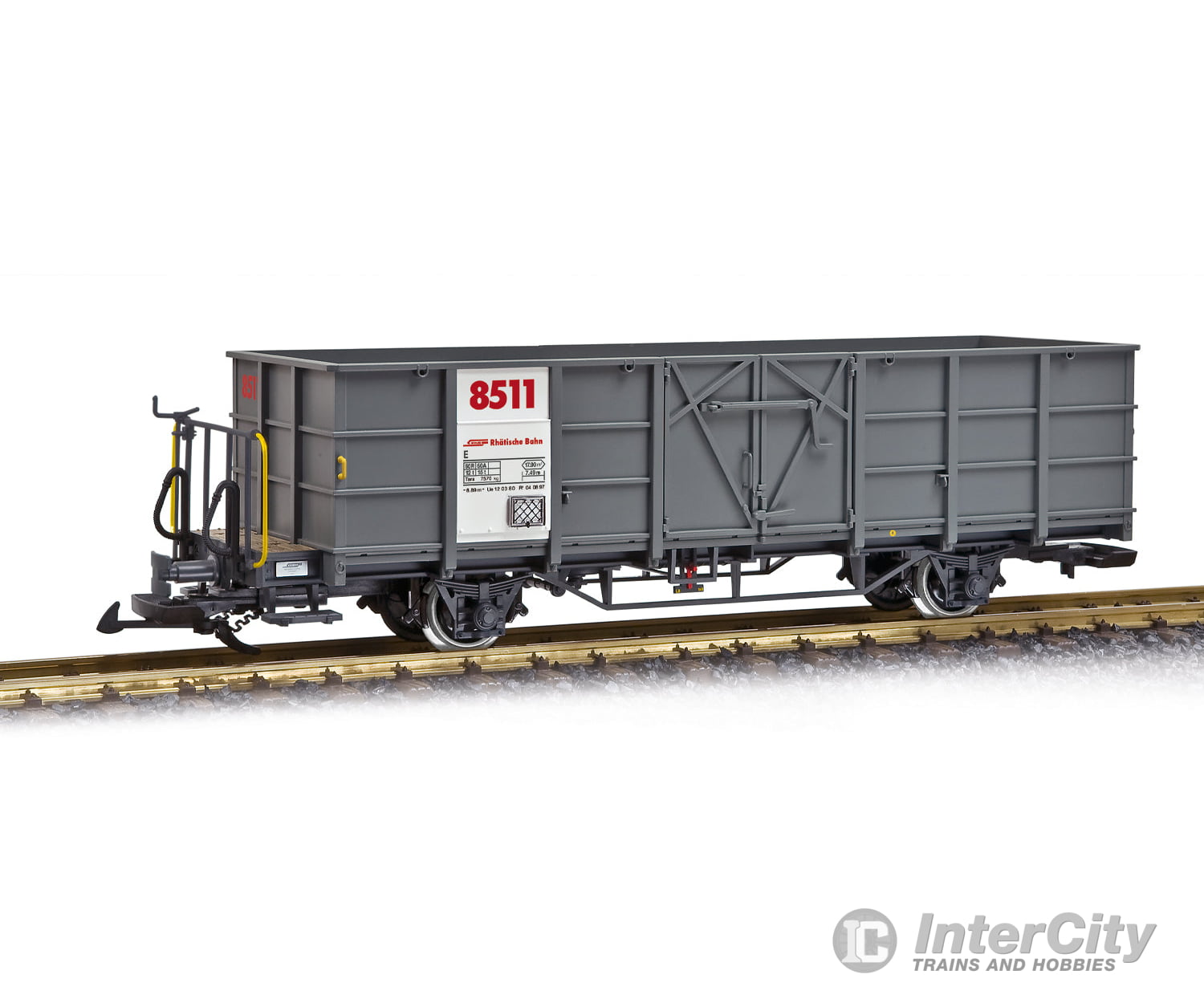 LGB 40881 G RhB High-Side Gondola Car No. 8511 European Freight Cars