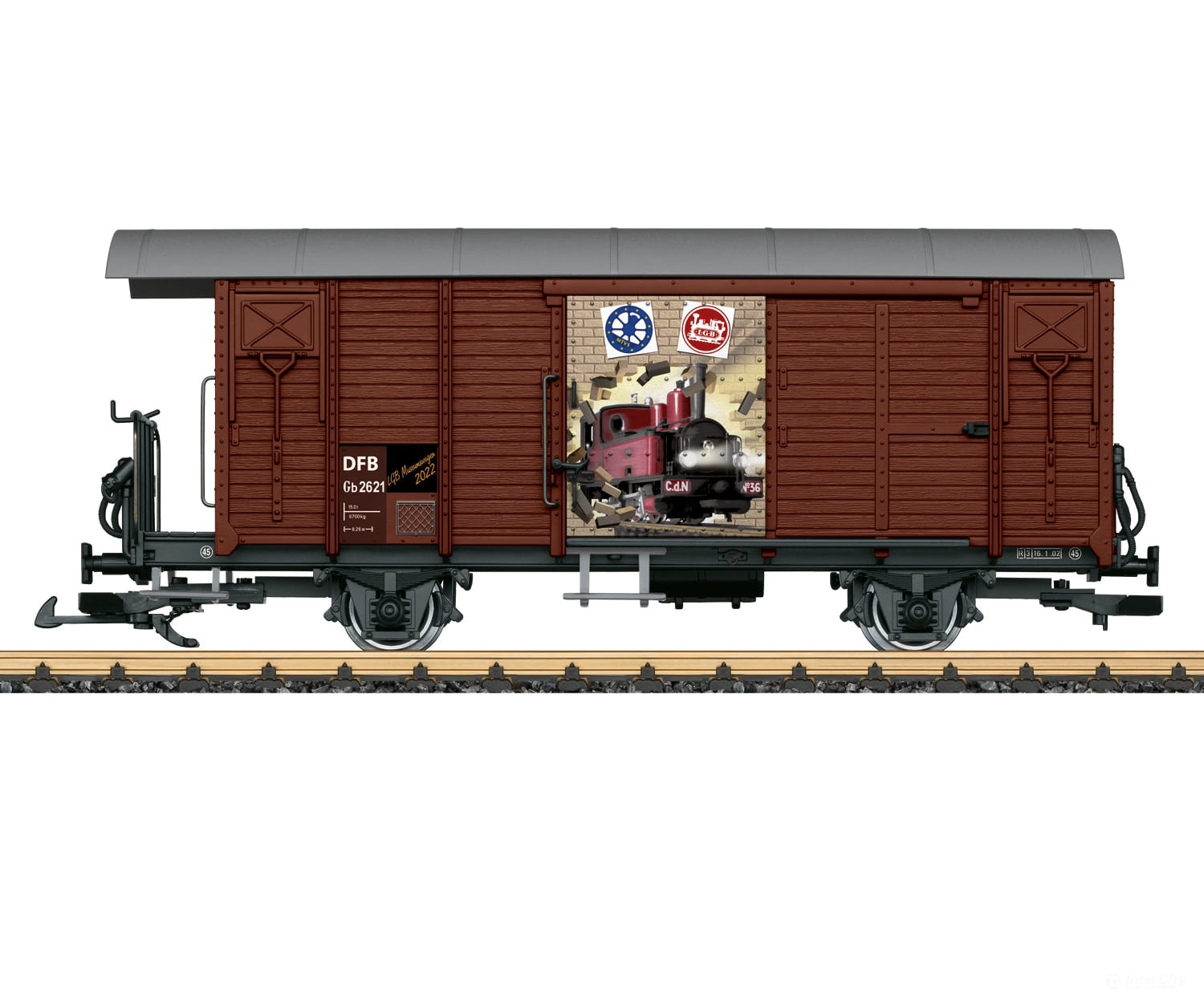 Lgb 41022 G Mtv Museum Railroad Car For 2022 Freight Cars