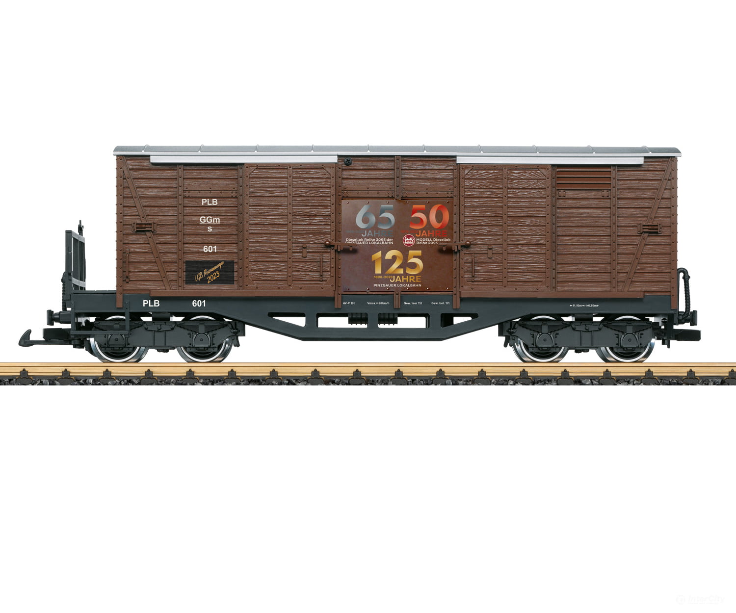 Lgb 41023 G Pinzgau Local Railroad Museum Car For 2023 Freight Cars