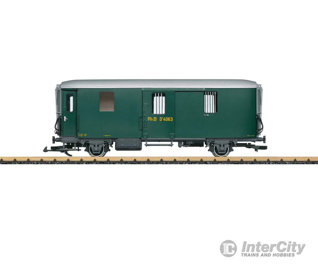 Lgb 41843 G Rhb Baggage Car European Passenger Cars