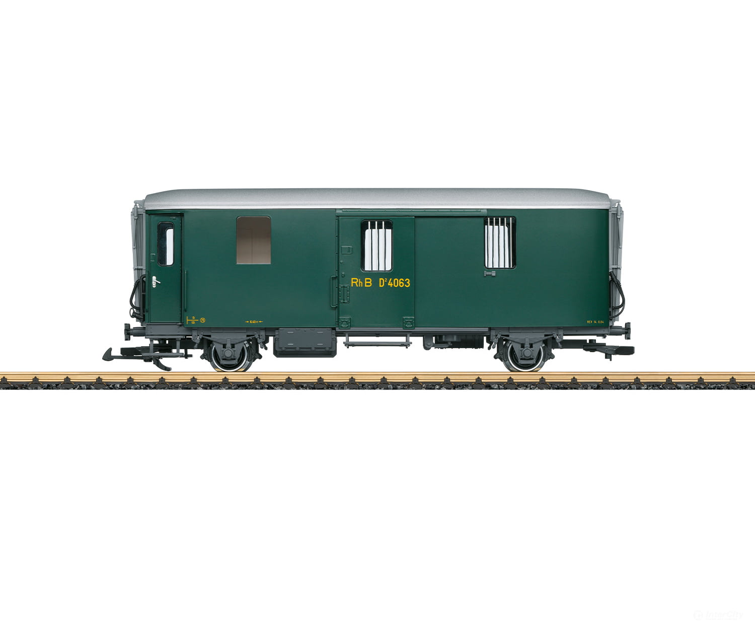 Lgb 41843 G Rhb Baggage Car European Passenger Cars