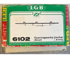 LGB 6102 G Catenary Cross Bars 2 Pack - Signals & Catenary