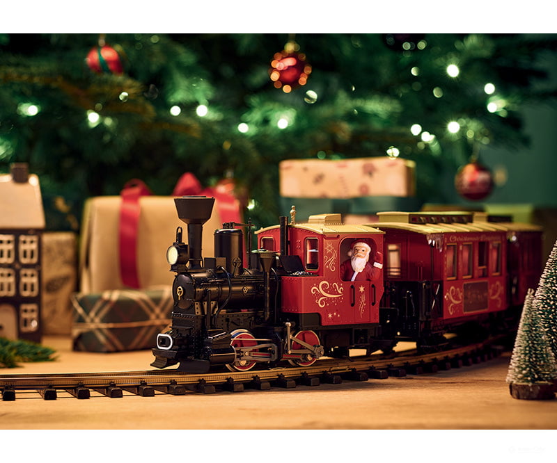 Lgb 72308 Christmas Passenger Train Starter Set & Sets