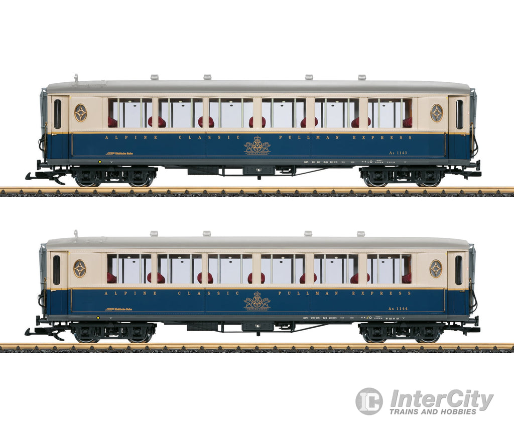 Lgb G 36659 Pullman Express Car Set European Passenger Cars