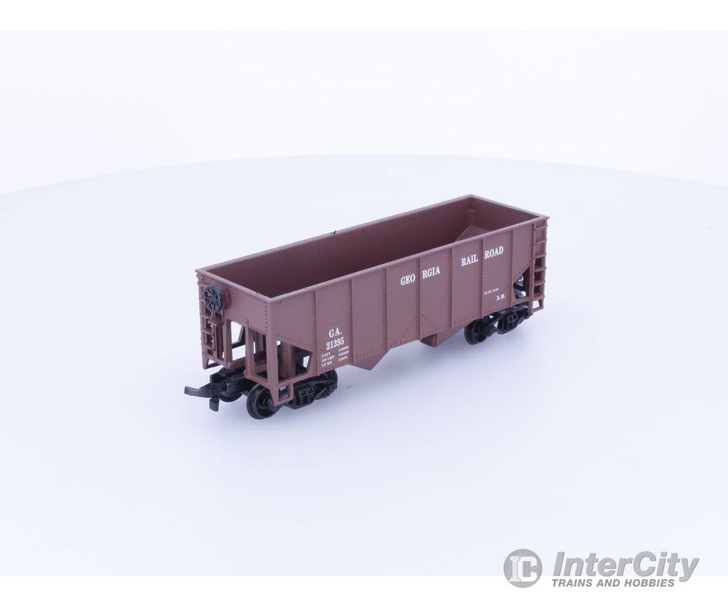 Life-Like 21908 HO 2 Bay Hopper Car Georgia Railroad 21395 Freight Cars