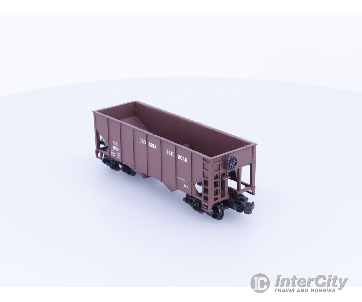 Life-Like 21908 HO 2 Bay Hopper Car Georgia Railroad 21395 Freight Cars