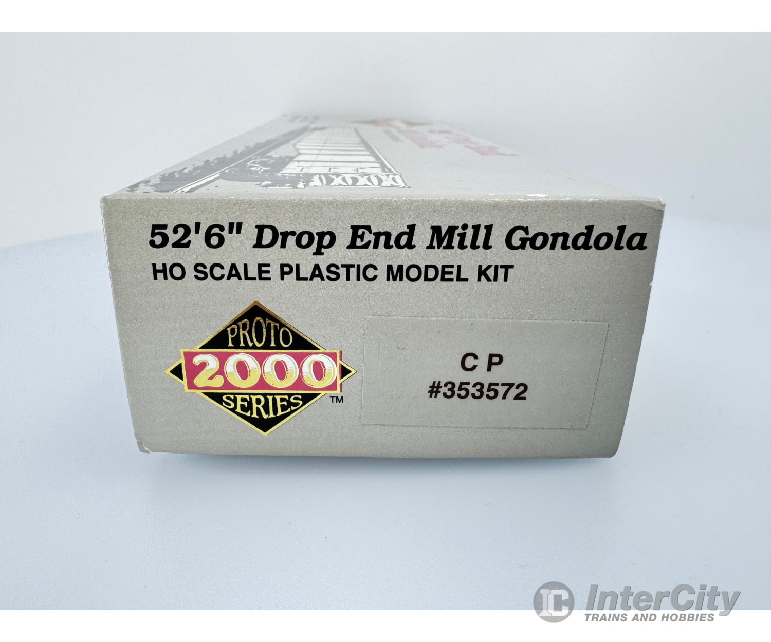 Life-Like 353572 Ho 52’6’ Drop End Mill Gondola Model Kit Canadian Pacific (Cp) Freight Cars