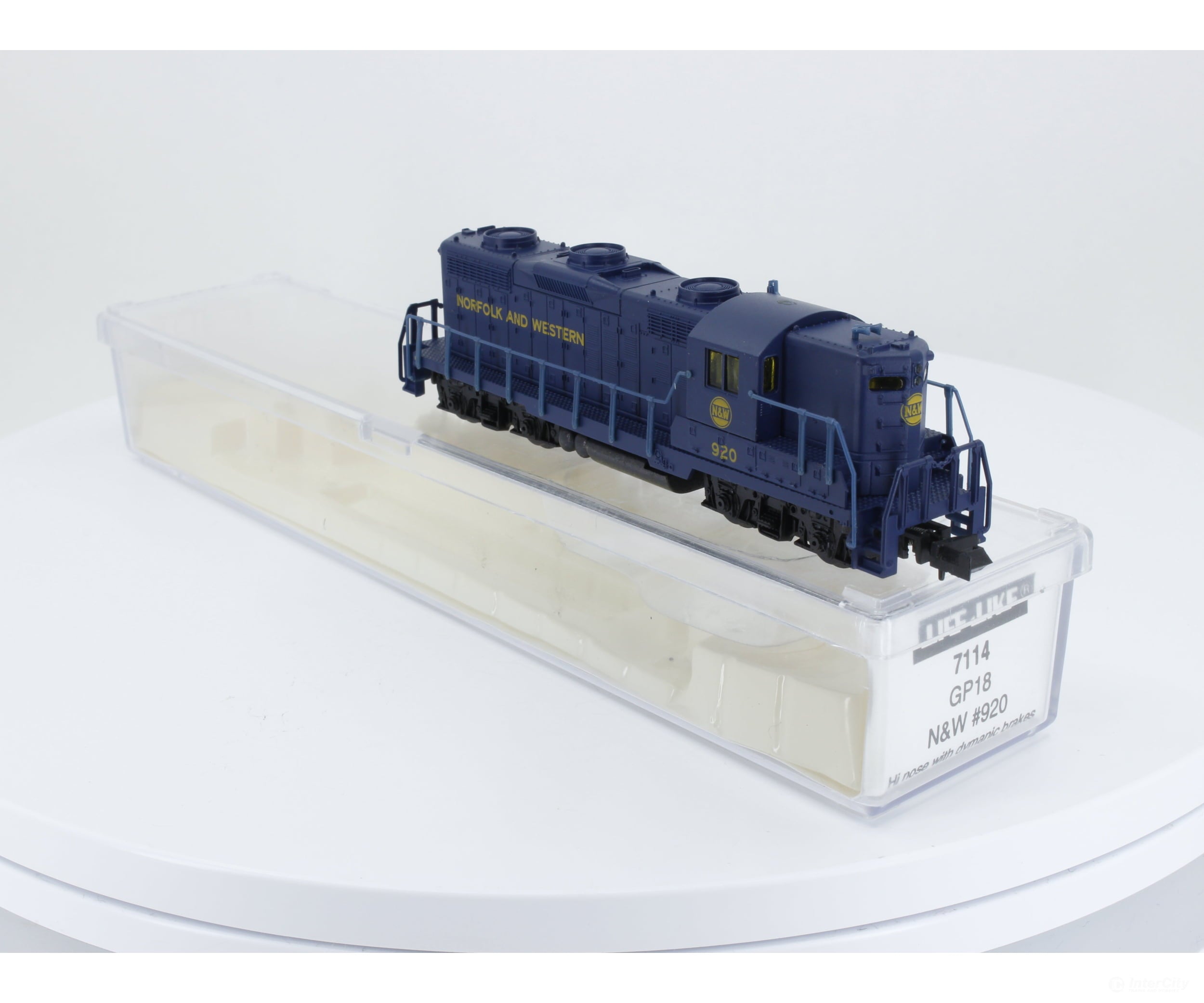 Life-Like 7114 N Gp18 Locomotive (Hi Nose With Dynamic Brakes) Norfolk & Western (Nw) 920 Analog Dc