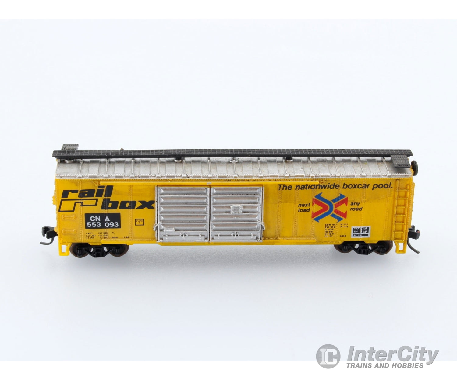 Life Like 7736 70T Hi-Cube Rail Box Freight Cars