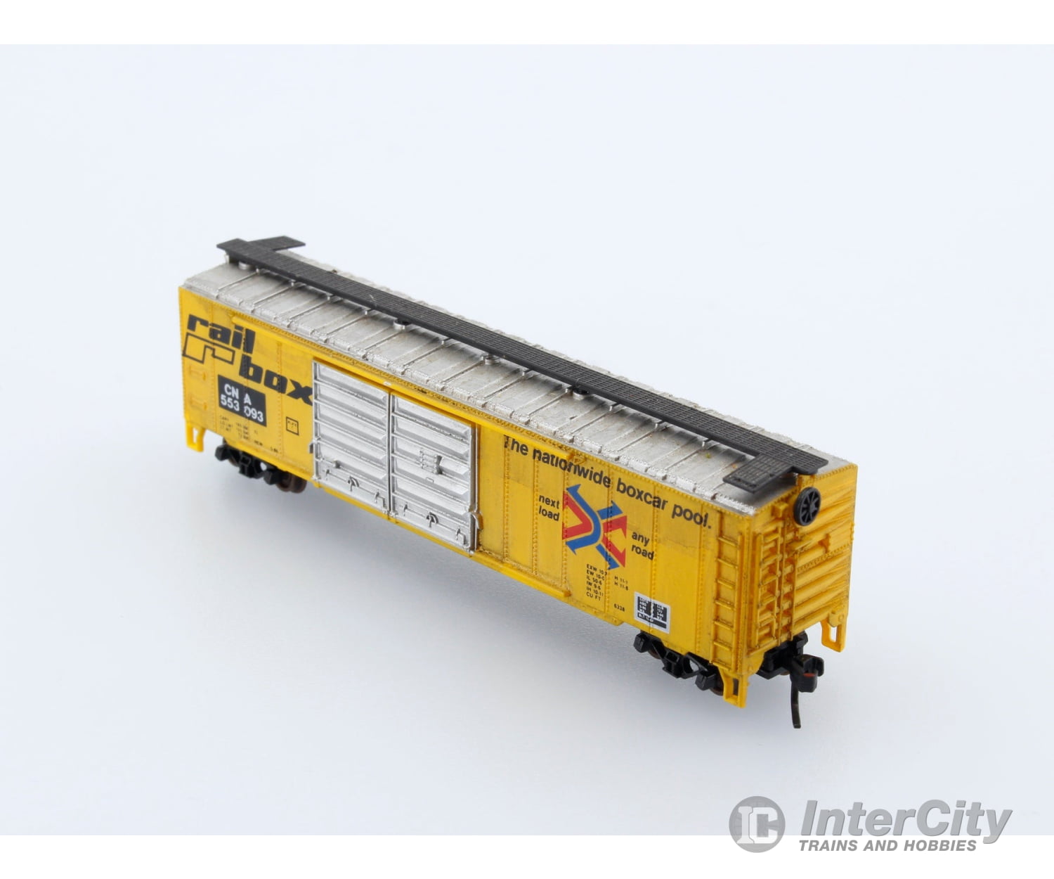 Life Like 7736 70T Hi-Cube Rail Box Freight Cars