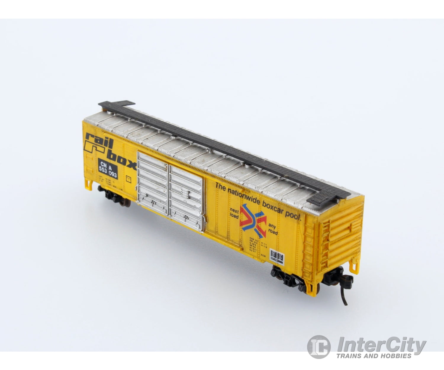 Life Like 7736 70T Hi-Cube Rail Box Freight Cars