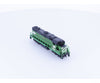 Life-Like 7841 N GP38 Diesel Locomotive Burlington Northern (BN) 2098 Analog DC Locomotives