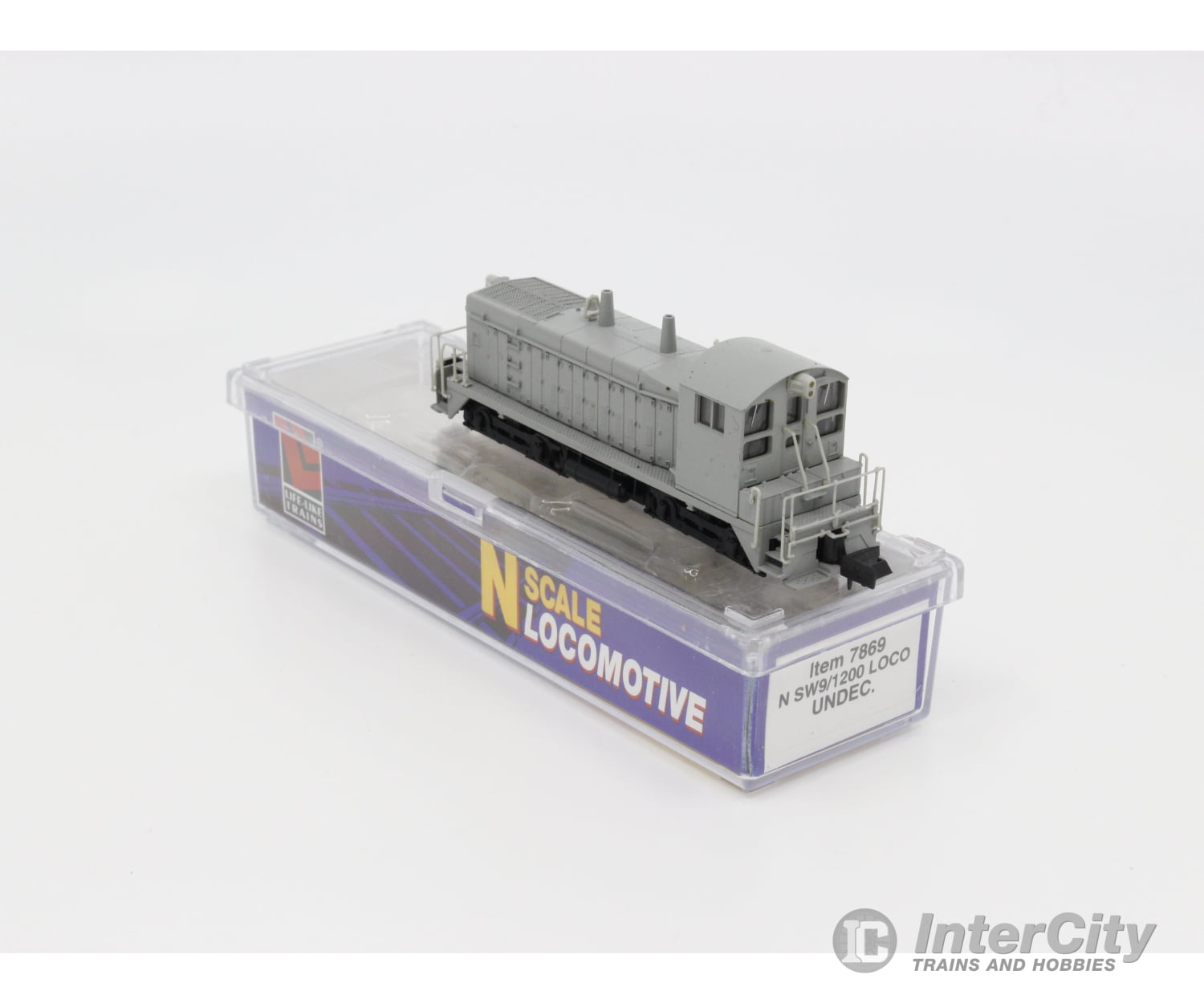 Life-Like 7869 N Sw9/1200 Locomotive Undecorated Analog Dc (2) Locomotives