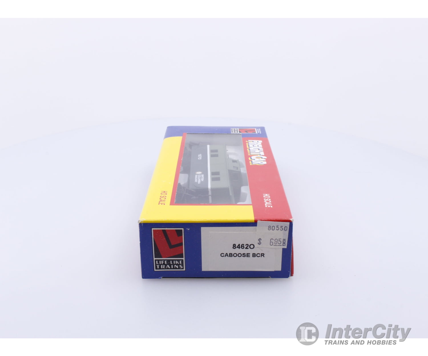 Life-Like 84620 HO Caboose BC Rail (BCOL) 1870 Freight Cars