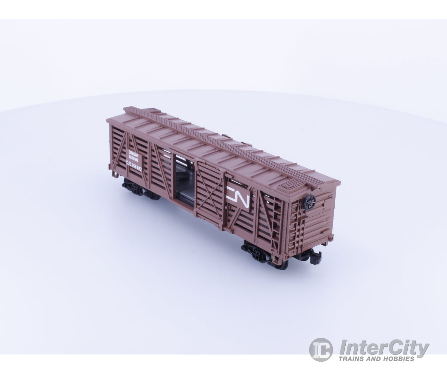 Life-Like 8462I HO 40’ Stock Car Canadian National (CN) 256182 Freight Cars