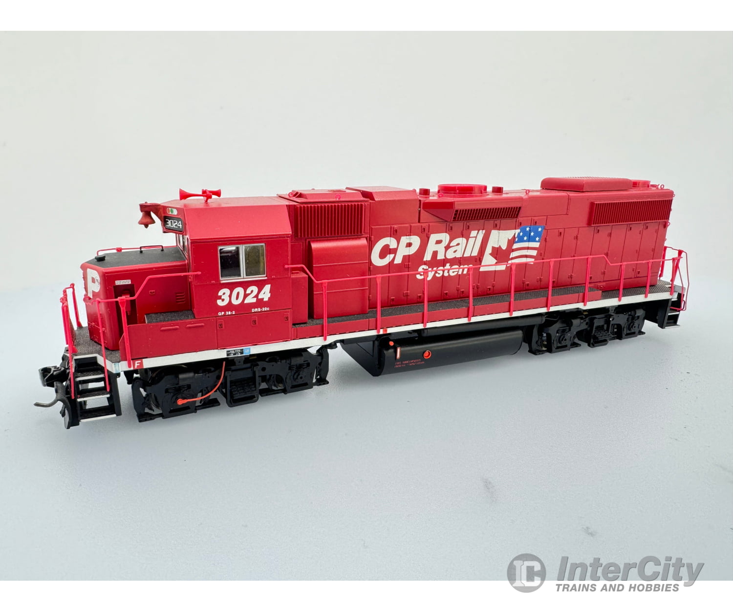 Life-Like 857817 Ho Gp38-2 Canadian Pacific (Cp) 3024 Dcc Locomotives