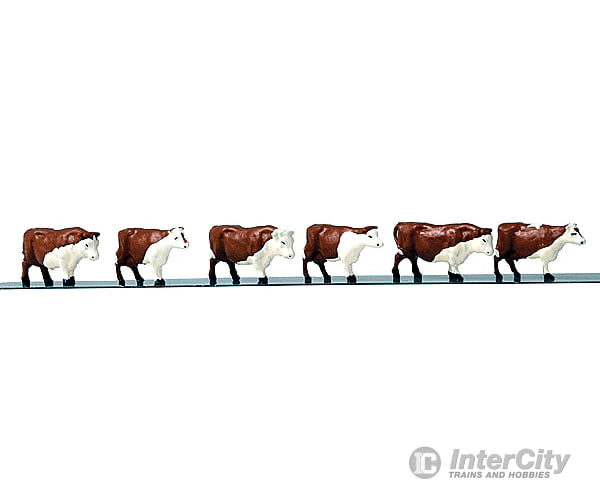 Life-Like Products HO 433-1605 SceneMaster HO Cattle / Cows (6 pcs) Figures