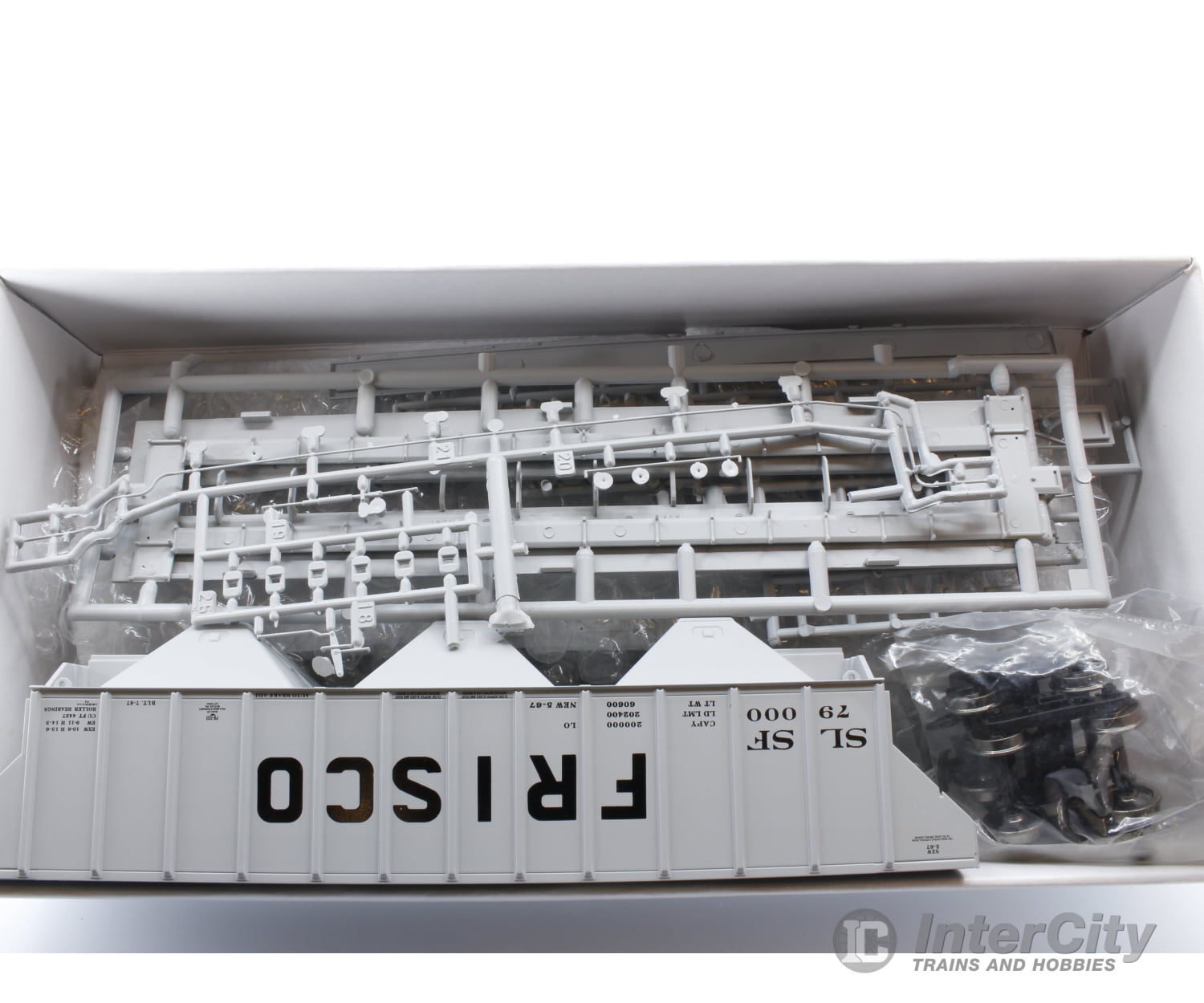 Life - Like Proto 2000 Series 4427 Ps2 - Cd High - Side Covered Hopper Slsf 79000 Freight Cars