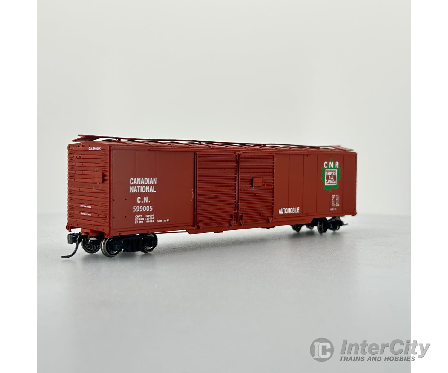 Life-Like Proto 2000 Series 50 Double Door Automobile Car Canadian National Cn 599005 Freight Cars