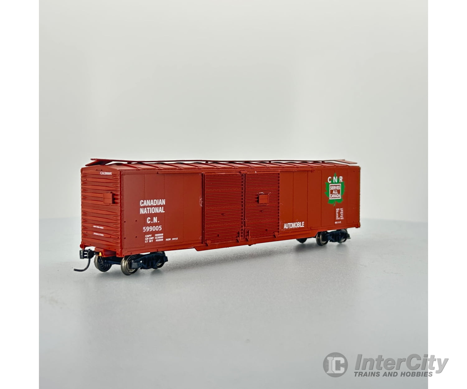 Life-Like Proto 2000 Series 50 Double Door Automobile Car Canadian National Cn 599005 Freight Cars