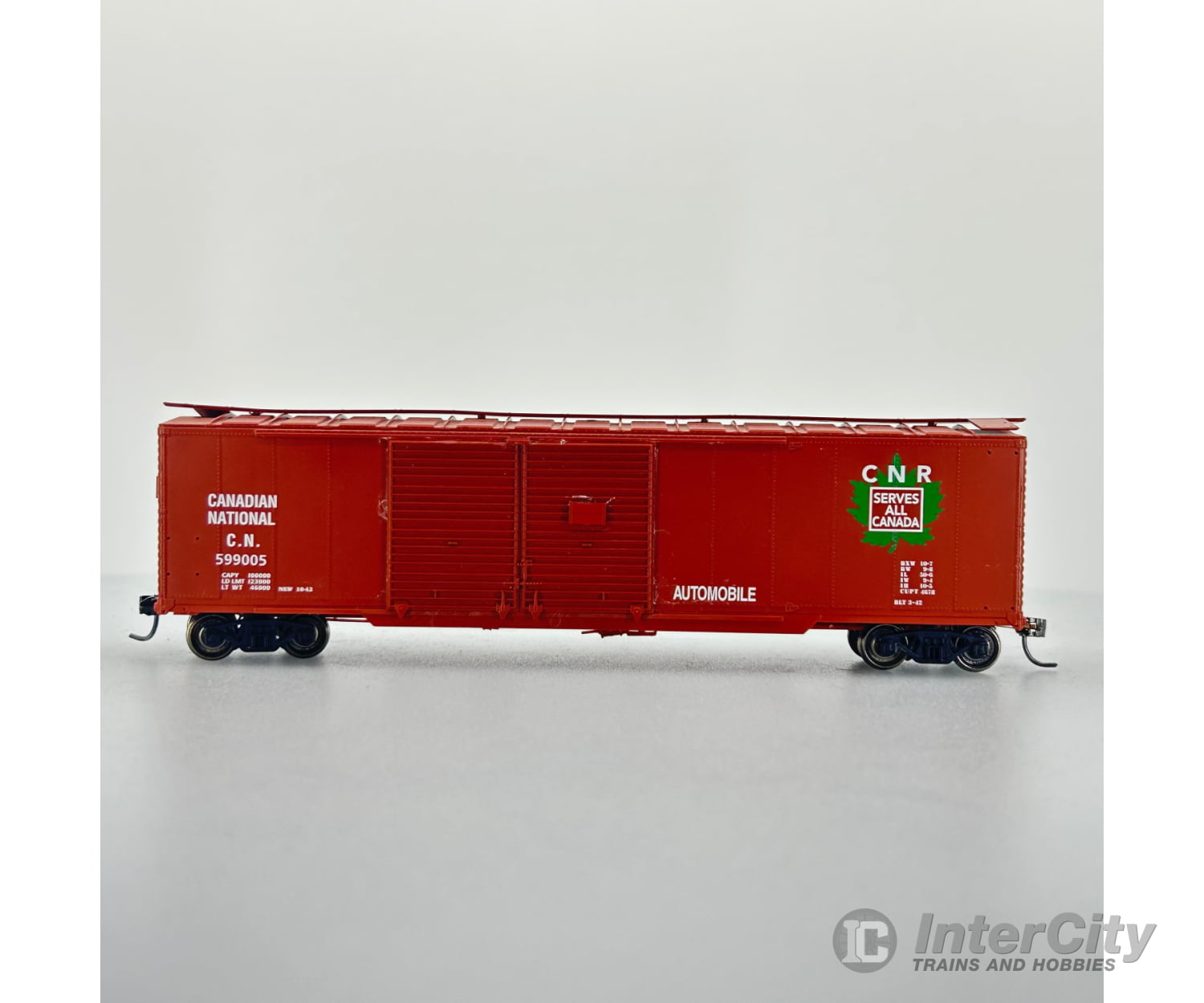 Life-Like Proto 2000 Series 50 Double Door Automobile Car Canadian National Cn 599005 Freight Cars