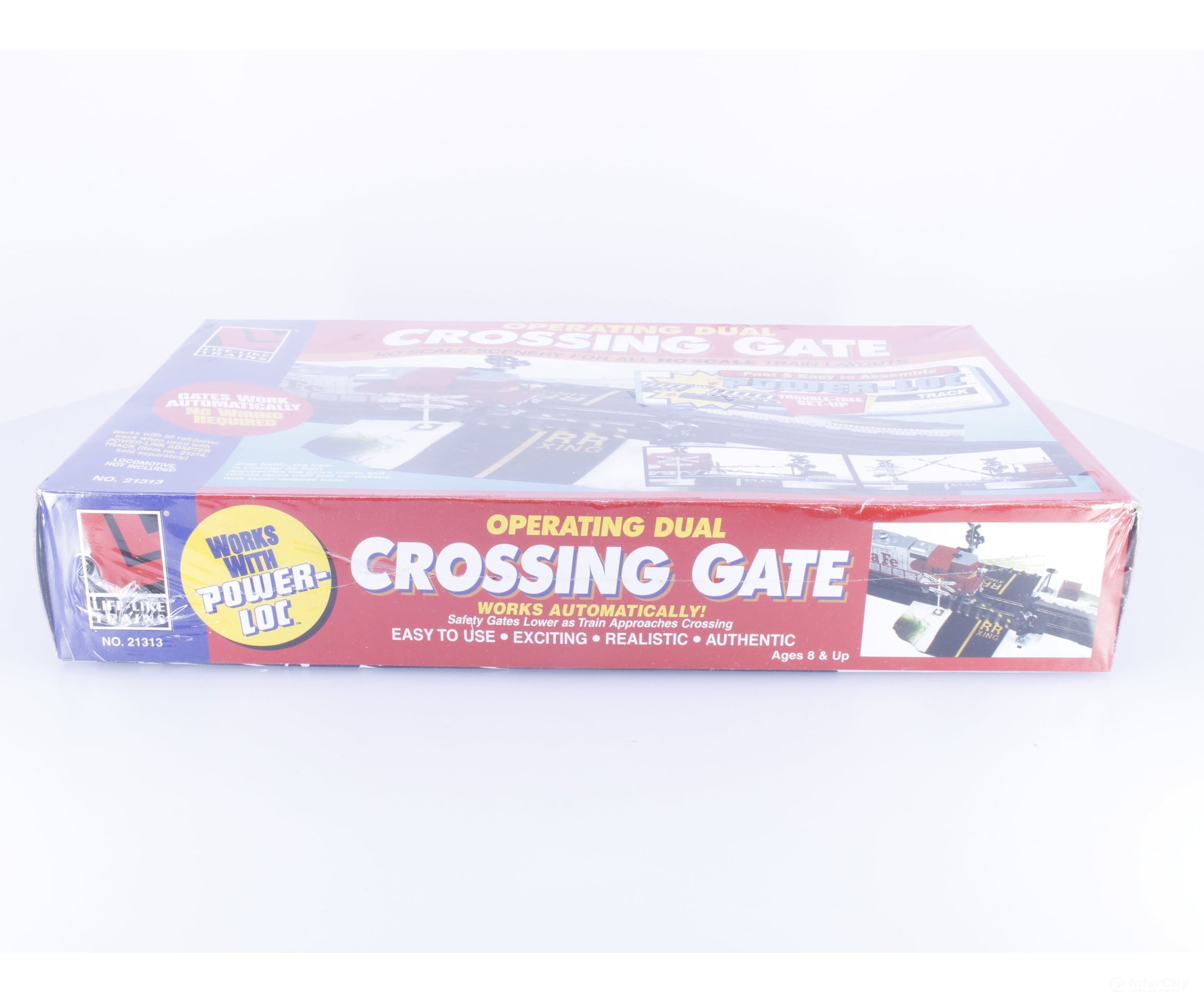 Lifelike 21313 HO Operating Dual Crossing Gates - Signals & Catenary