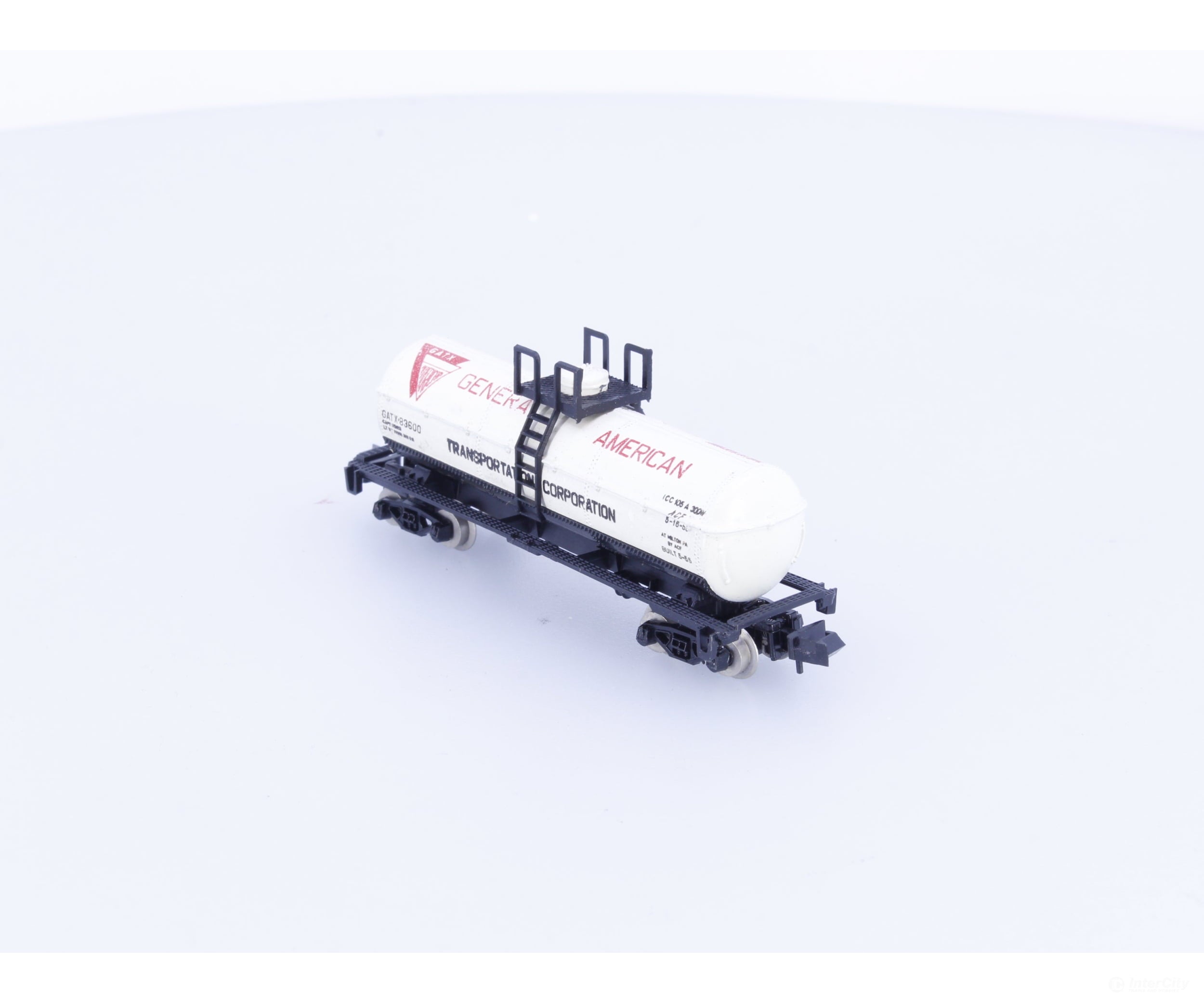 Lifelike 5783C N Single Dome Tank Car GATX Corporation (GATX) 83600 Freight Cars