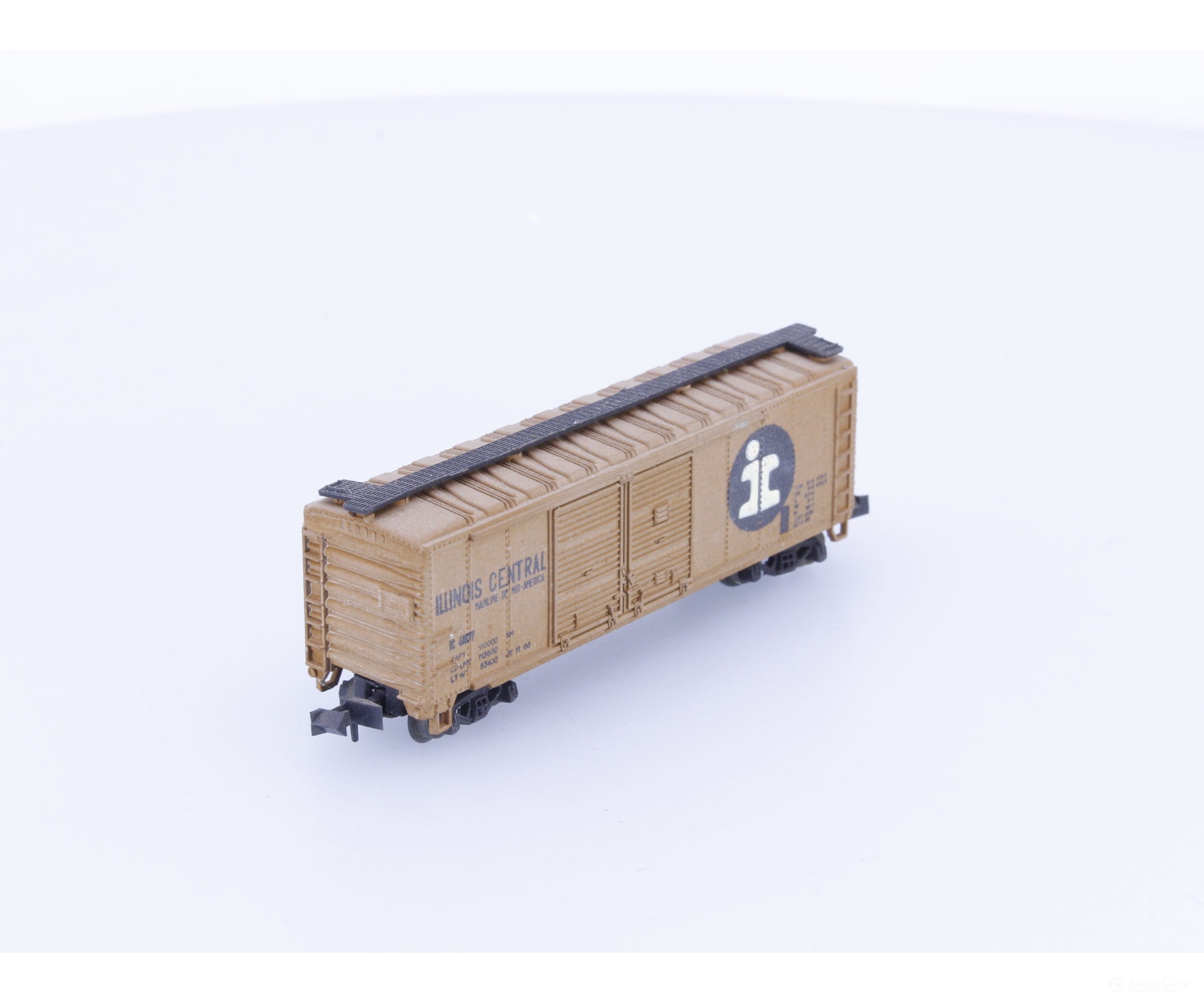 Lifelike 5787 N 40’ Double Door Boxcar Illinois Central (IC) 41877 Freight Cars