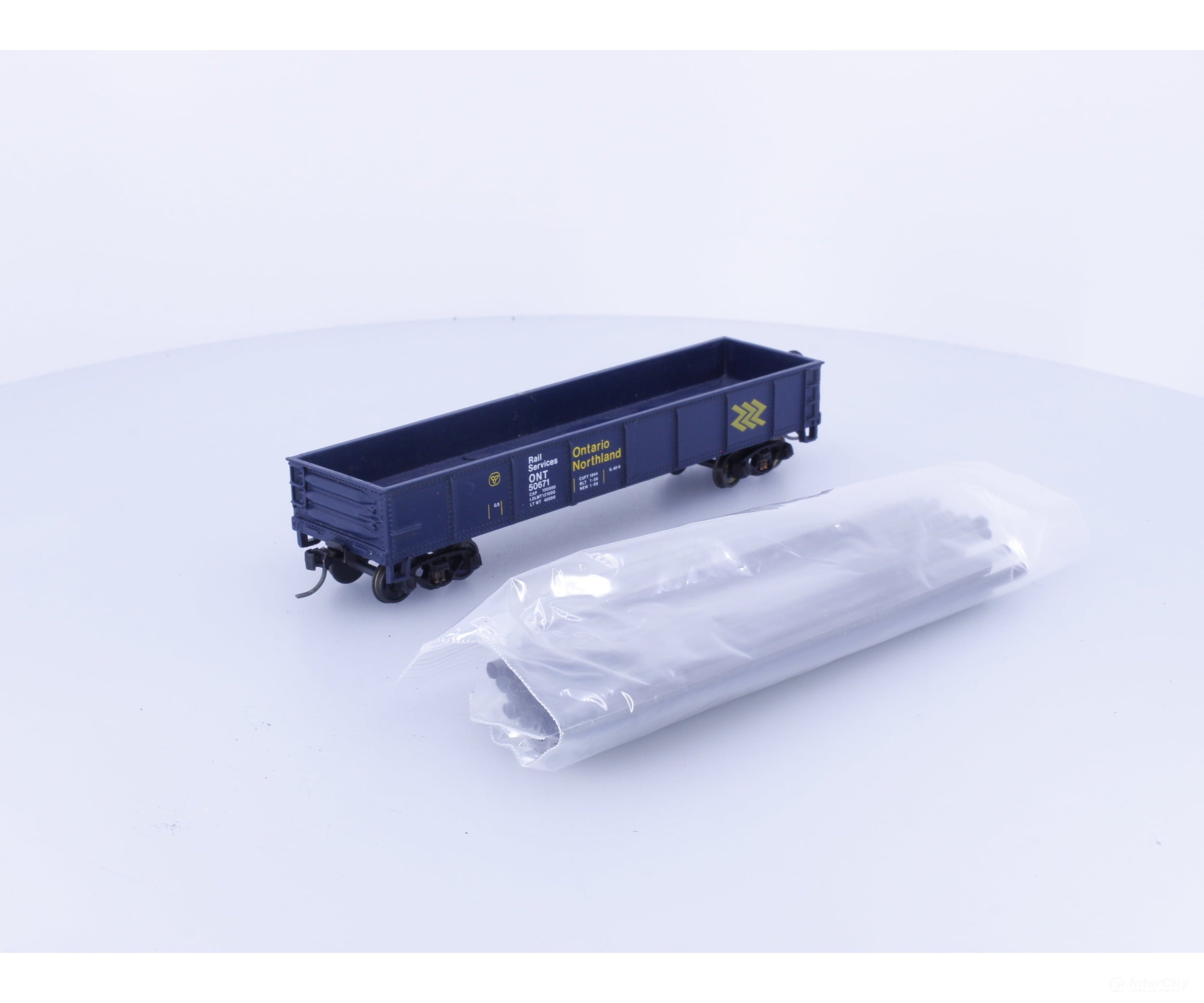 Lifelike 8462B HO Gondola with Load Ontario Northland (ONT) 50671 - Freight Cars