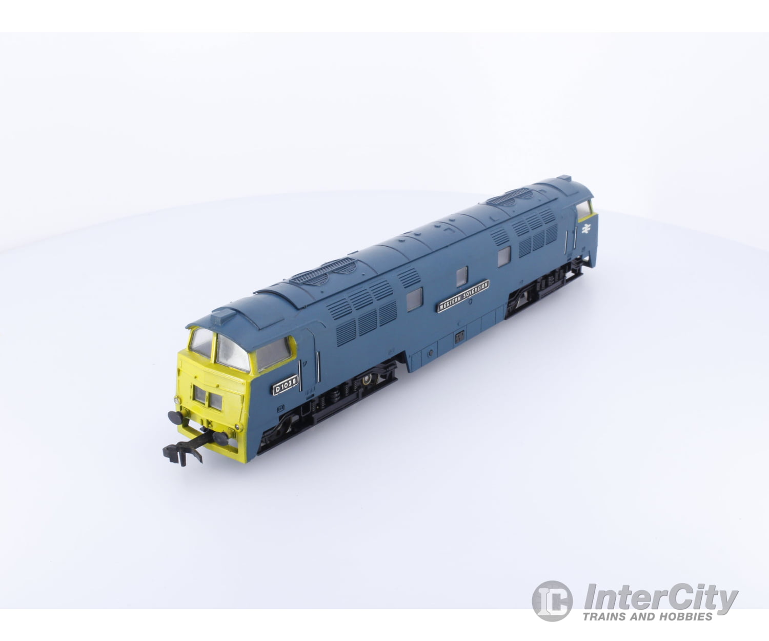 Liliput 1010 HO Western Crusader Blue D1038 Analog DC Locomotives