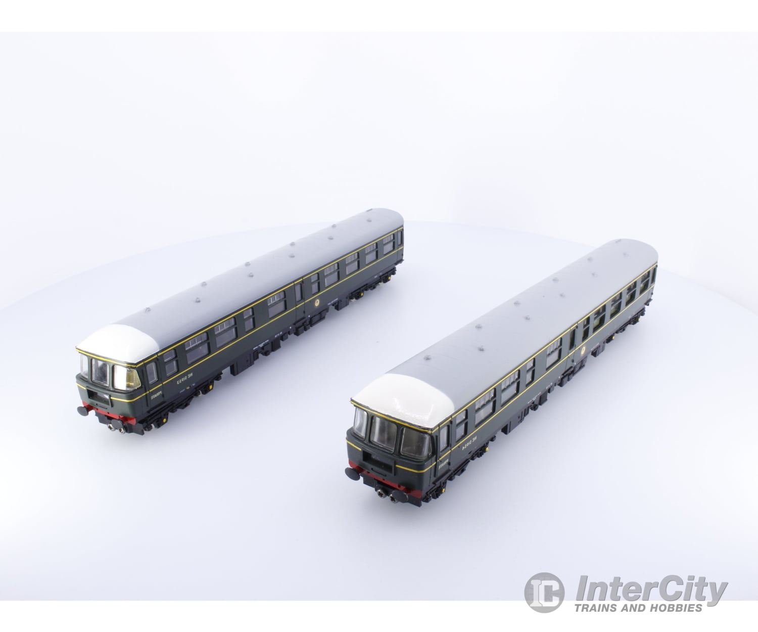 Liliput 1025 A + B HO Trans-Pennine 2 Piece Rail Car British Railways One Powered One Non Powered 51954/51953 Analog DC