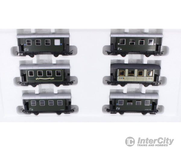 Liliput 736 HOe 6 Piece Set Waldviertelbahn OBB (Austria) 3859-3883 Passenger Cars