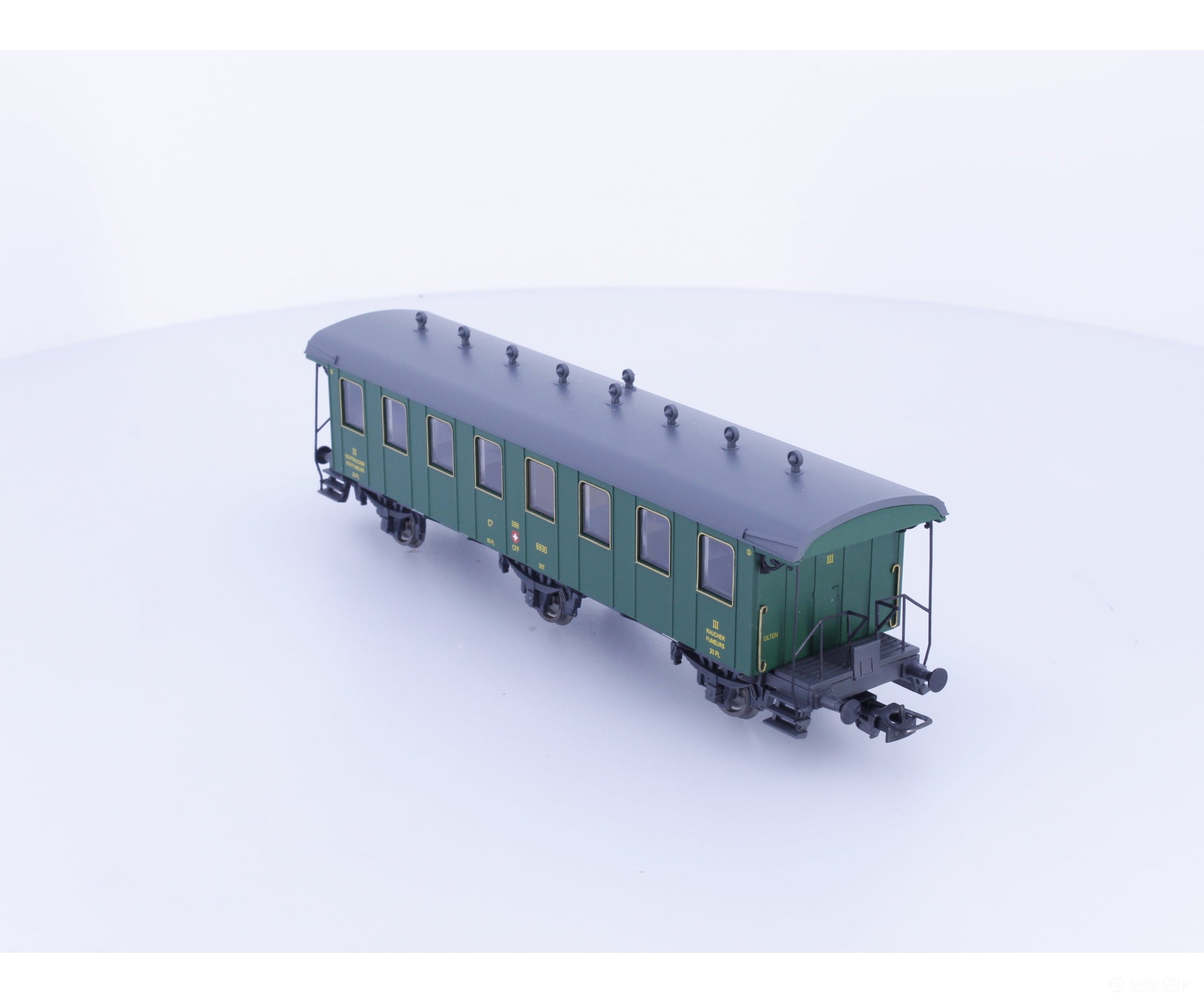 Liliput L334475 HO SBB-CFF-FFS Oldtimerwagen 3rd Class Passenger Coach Type C 6930 - European Passenger Cars