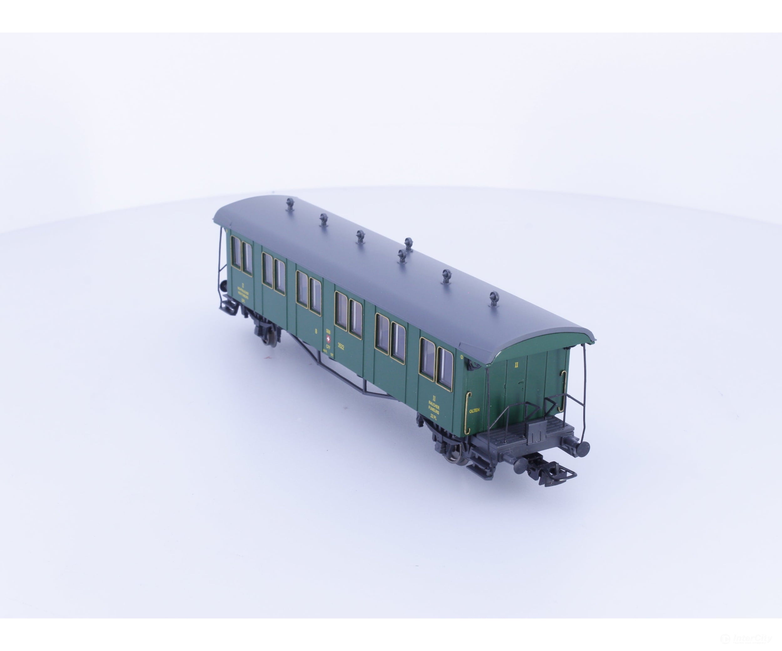 Liliput L334481 HO SBB-CFF-FFS Oldtimerwagen 2nd Class Passenger Coach Type B 3522 - European Passenger Cars