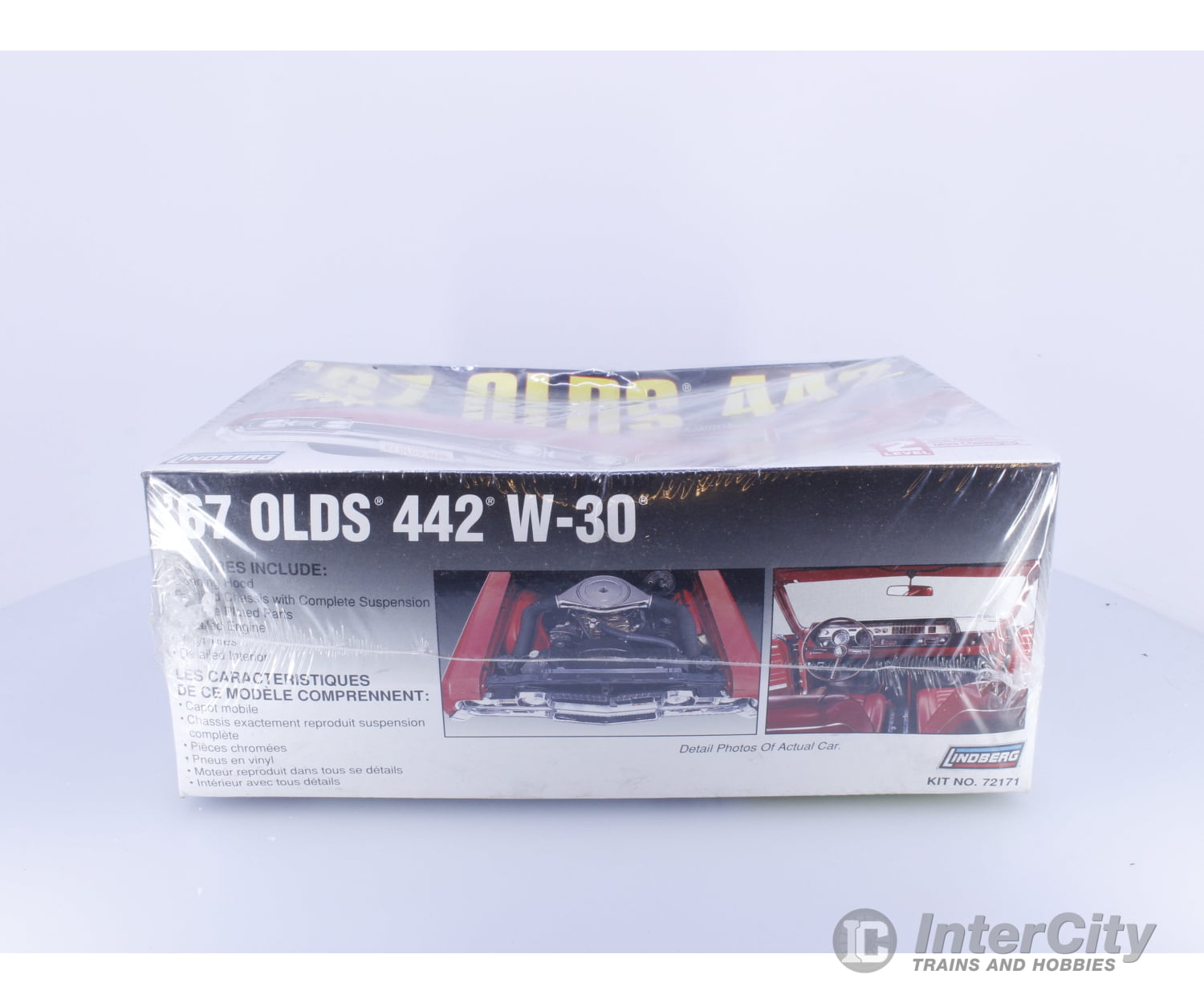 Lindberg 72171 G 1967 Oldsmobile 442 W-30 Plastic Model Kit 1/25 Plastic Car Model Kits