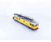 Linea Model VM500SAB HO SBB-CFF-FFS Maintenance vehicle yellow service livery slanted logo Matisa VM500SAB DCC European