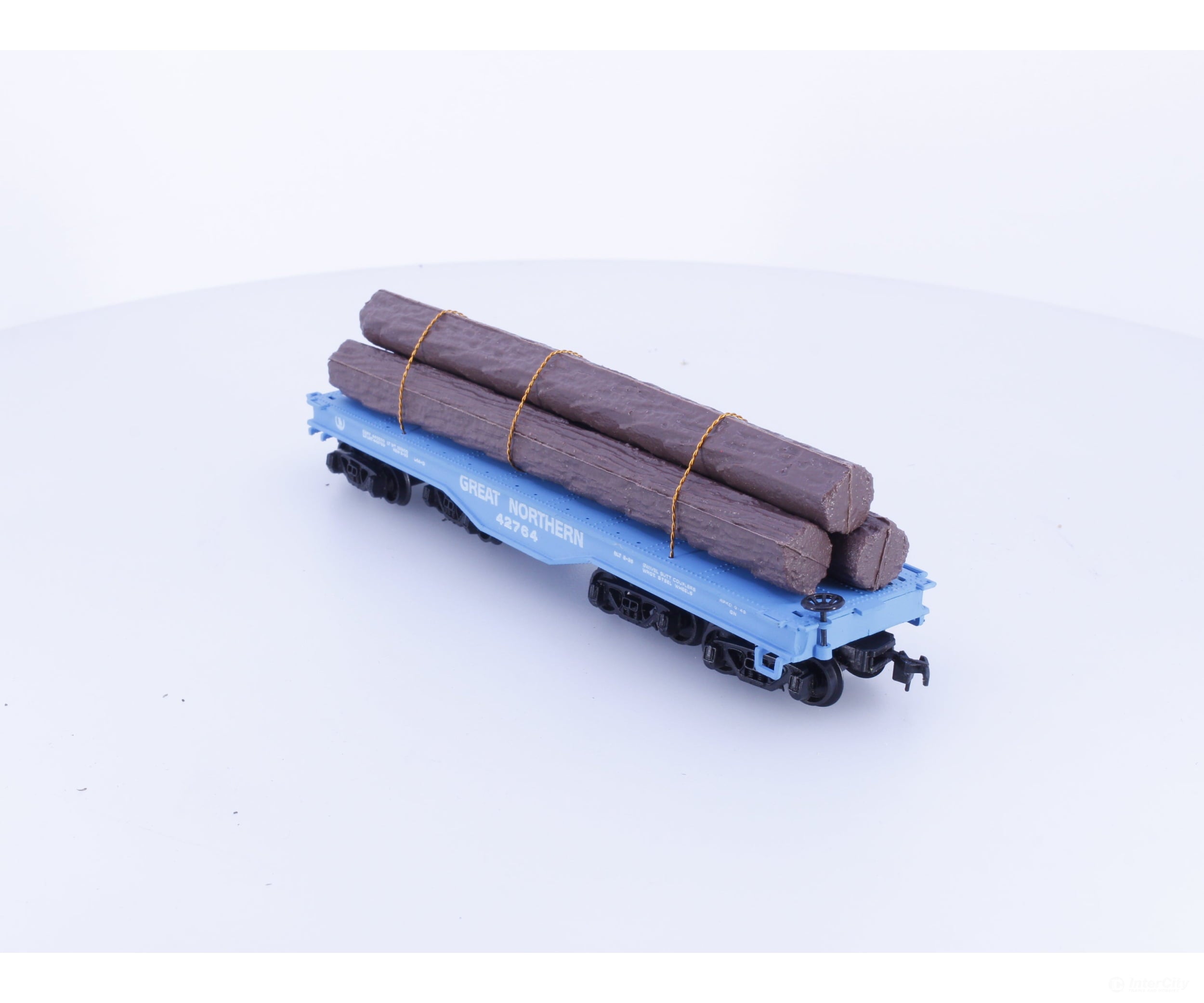 Lionel 42764 HO Flat Car with Load Great Northern (GN) 42764 - Freight Cars