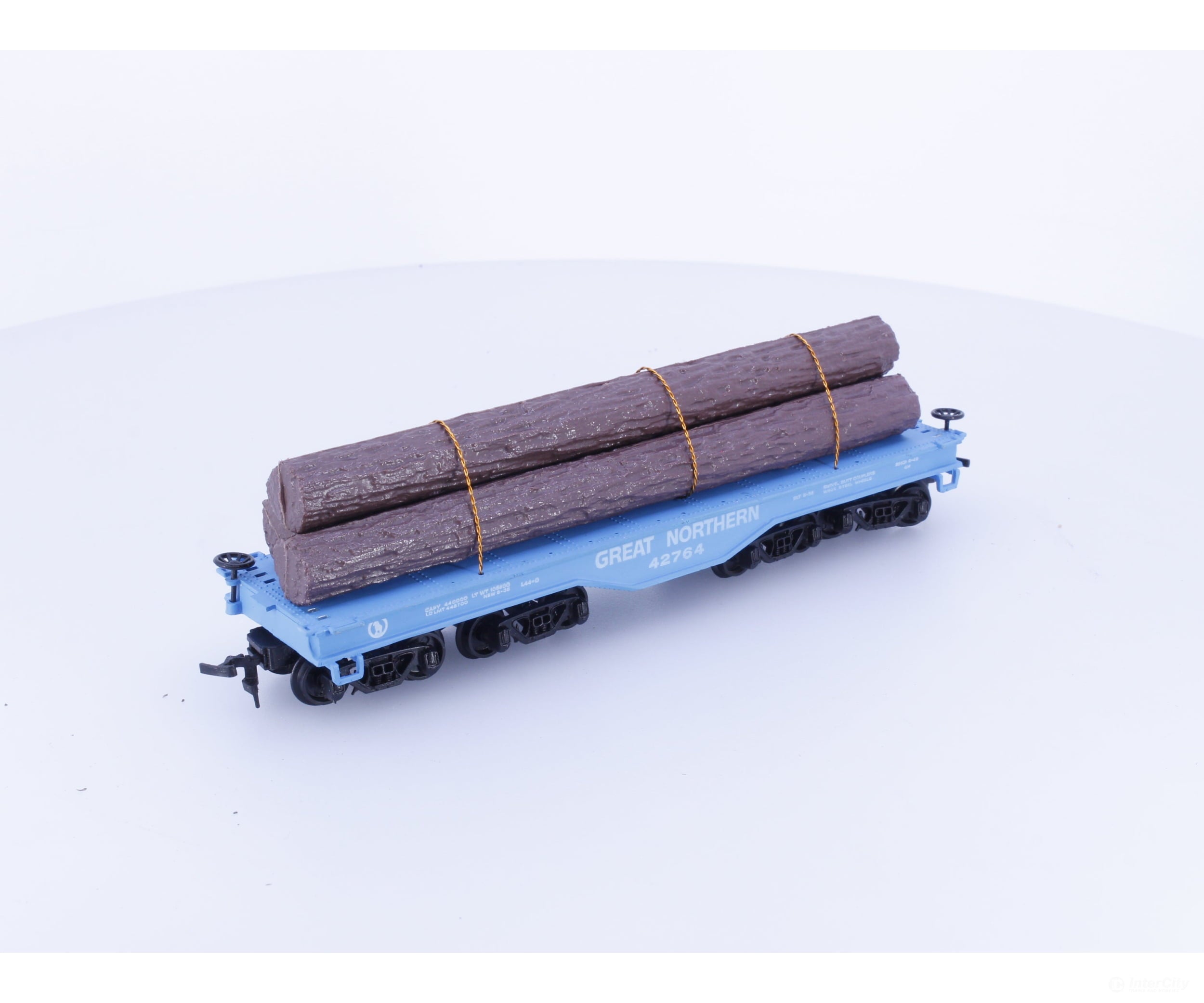Lionel 42764 HO Flat Car with Load Great Northern (GN) 42764 - Freight Cars