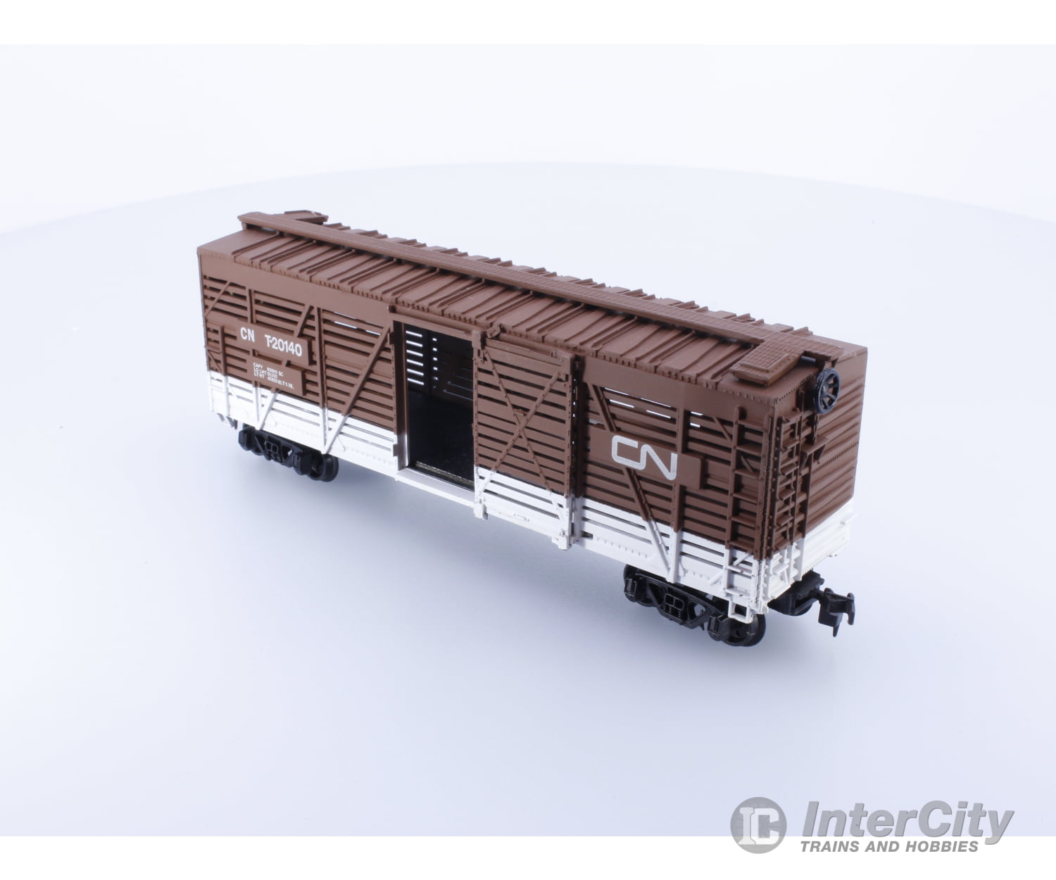 Lionel T-20140 HO Wood Stock Car Canadian National (CN) T-20140 (#1) Freight Cars