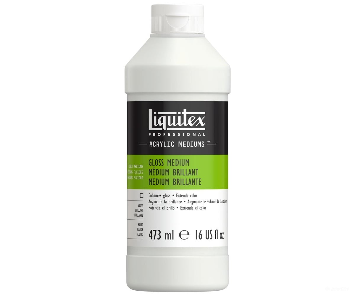 Liquitex 5016 Professional Gloss Medium 473Ml (16Oz) Glues & Adhesives