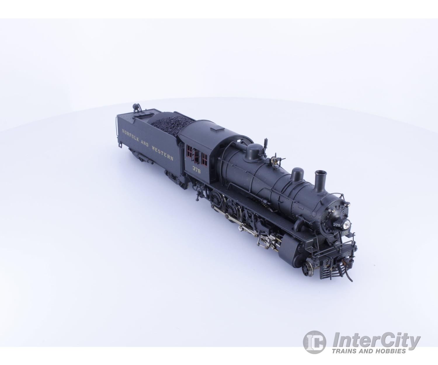 LMB Models CMCM480 HO Brass Class M 4-8-0 Steam Locomotive Norfolk & Western (NW) 378 Analog DC Locomotives