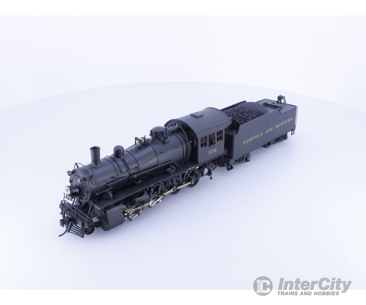 LMB Models CMCM480 HO Brass Class M 4-8-0 Steam Locomotive Norfolk & Western (NW) 378 Analog DC Locomotives