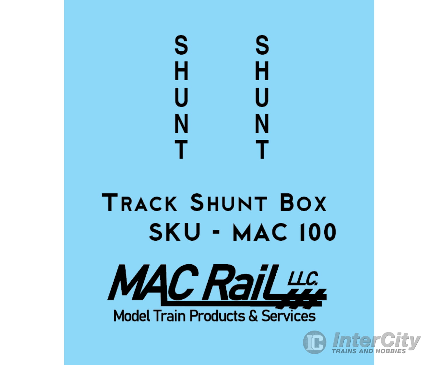 Mac Rail Mac-200 Ho Trackside Shunt Box (4 Pack) Detailing Parts